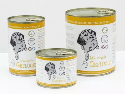 MaxiDogVit Geflügel - Reico Nassfutter