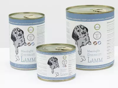 MaxiDogVit Schonkost Lamm - Reico Nassfutter