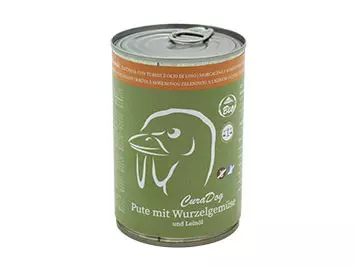 CuraDog Pute - Bio Nassfutter von Reico