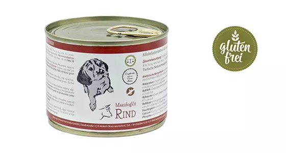 Reico Nassfutter MaxiDogVit Rind