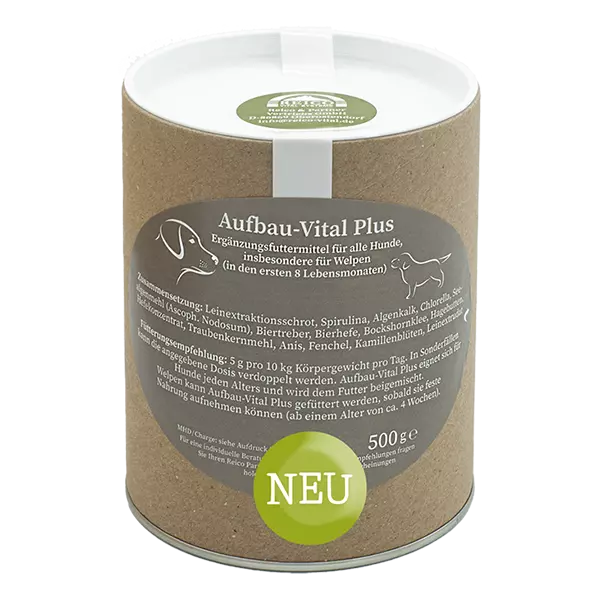 Nahrungsergänzung für die optimierte Aufzucht von Welpen