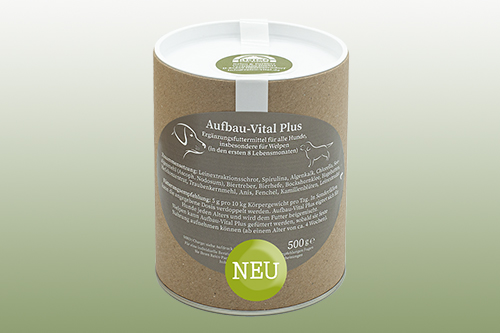 REICO Aufbau-Vital Plus - Nahrungsergänzung zur optimalen Aufzucht von Welpen